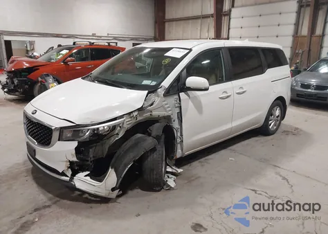 2017 Kia Sedona Lx z USA, uszkodzony, nr VIN KNDMB5C14H6307631